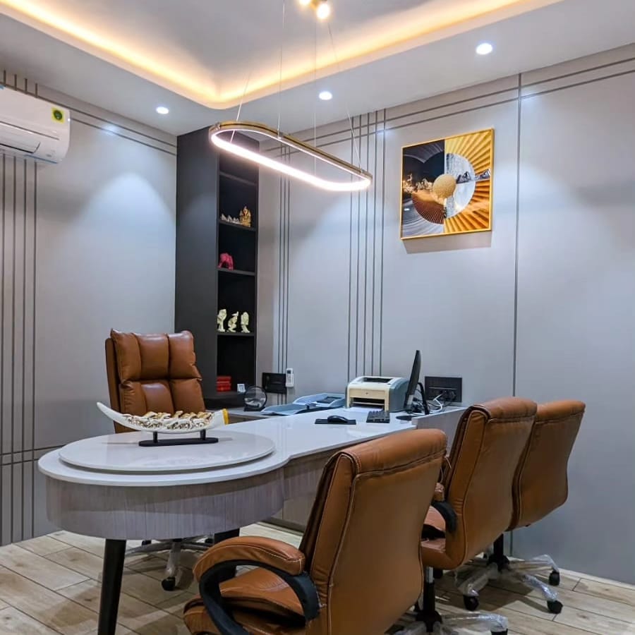 Hiren Pipes & Fittings office — executive cabin, Ankleshwar Gujarat