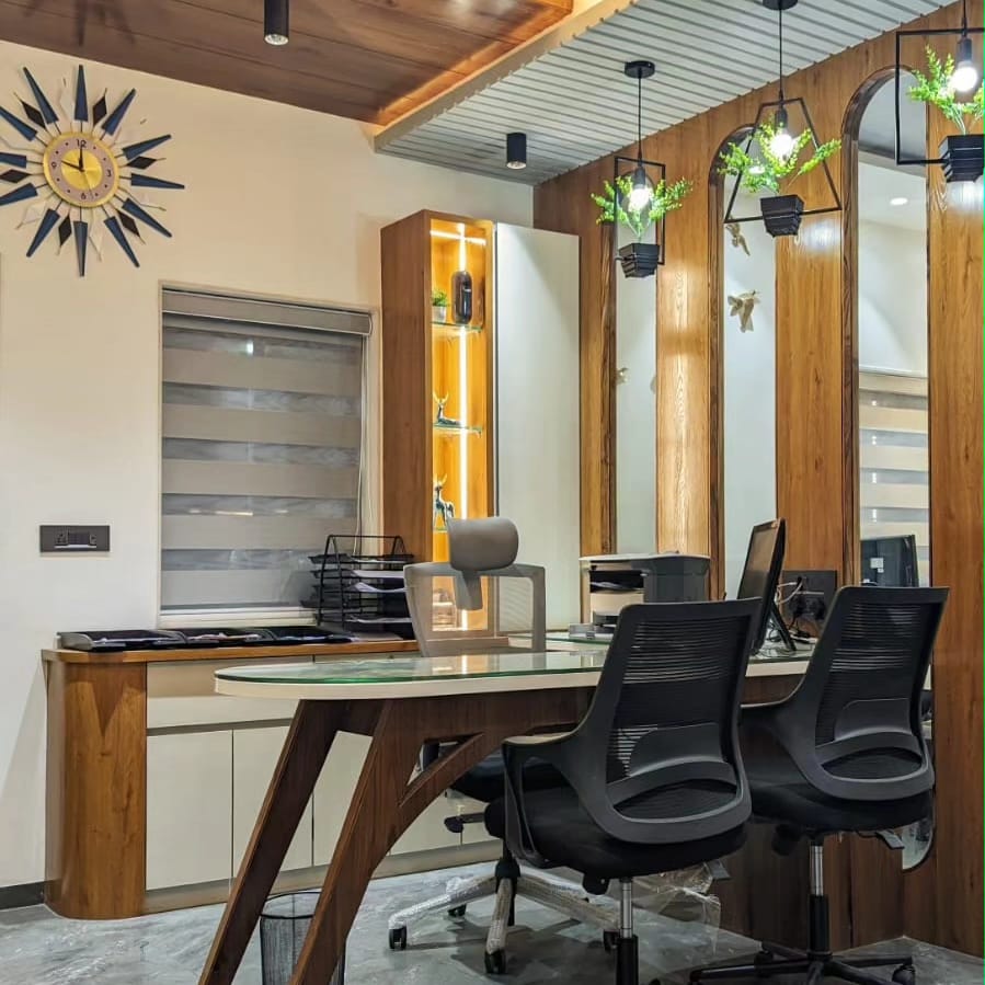 Hiren Pipes & Fittings office — meeting room